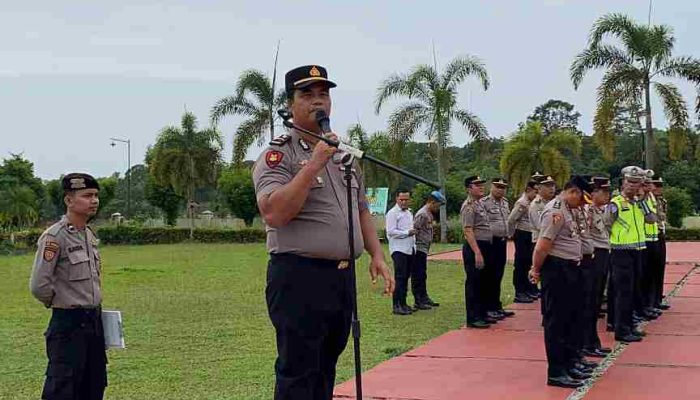 Polres Bangka Barat Sosialisasikan Pemberlakuan KUHP Baru kepada Personel
