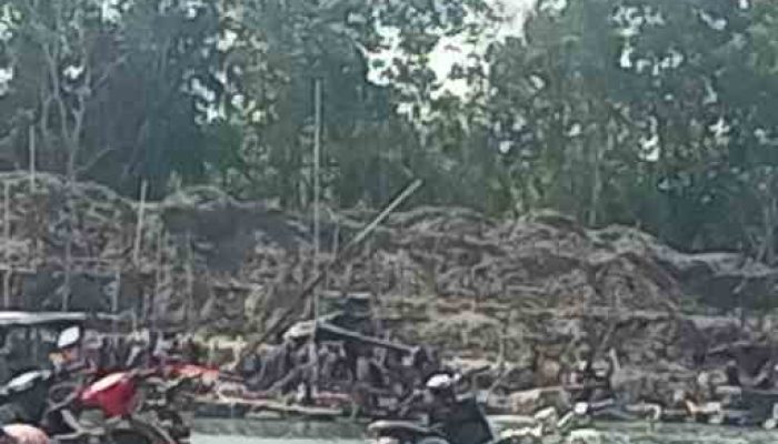 Tambang Ilegal Kembali Rusak DAS Hutan Lindung di Muntok, Warga Resah