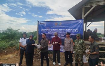 Lapas Pangkalpinang Produktifkan Kebun Adat Tuatunu Indah Melalui Program Kelurahan Binaan