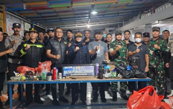 Tingkatkan Kamtib, Lapas Pangkalpinang Razia Blok Hunian Warga Binaan Malam Hari