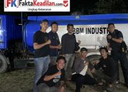 Solar Subsidi “Dikuras” dari SPBU Kompak Membalong, Ditpolairud Polda Bangka Belitung Tangkap Operator dan Sopir Truk Tangki
