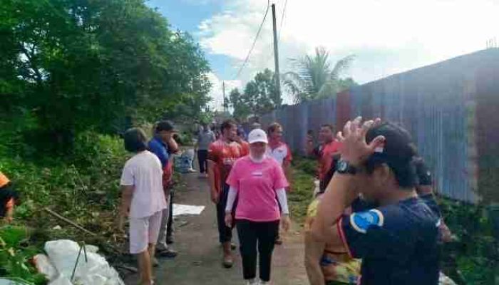 Wawako Pangkalpinang Apresiasi Semangat Gotong Royong Warga Air Salemba