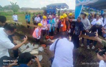 Dessy Ayutrisna Hadiri Peletakan Batu Pertama SLB YPAC Pangkalpinang, Wujud Dukungan Pendidikan Inklusif