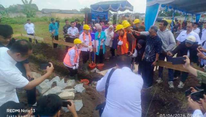 Dessy Ayutrisna Hadiri Peletakan Batu Pertama SLB YPAC Pangkalpinang, Wujud Dukungan Pendidikan Inklusif