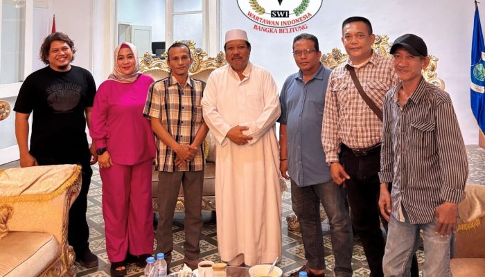 Jajaran Pengurus DPW SWI Babel Jalin Silaturahmi dengan Wali Kota Pangkalpinang